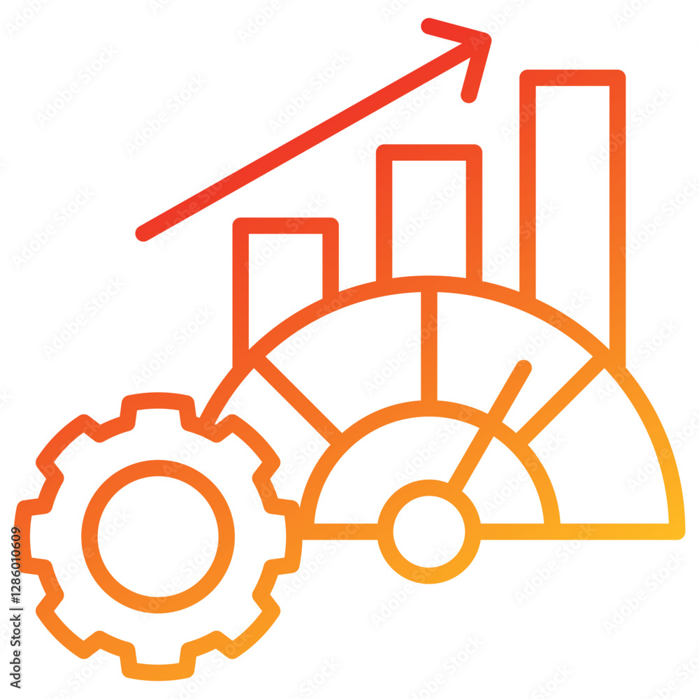 Poster Performance Metrics Icon