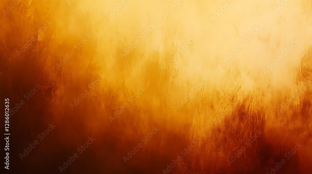 Poster a smooth gradient background shifting from warm honey to deep amber with a glossy and elegant finish