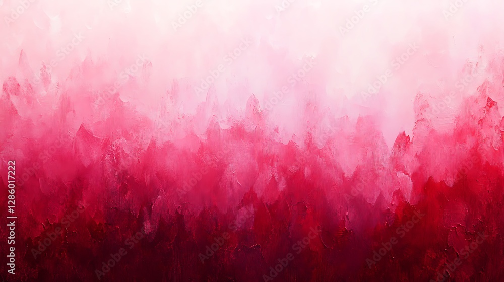 Poster a soft blush pink to deep rose red gradient background with a velvety smooth texture for a warm look