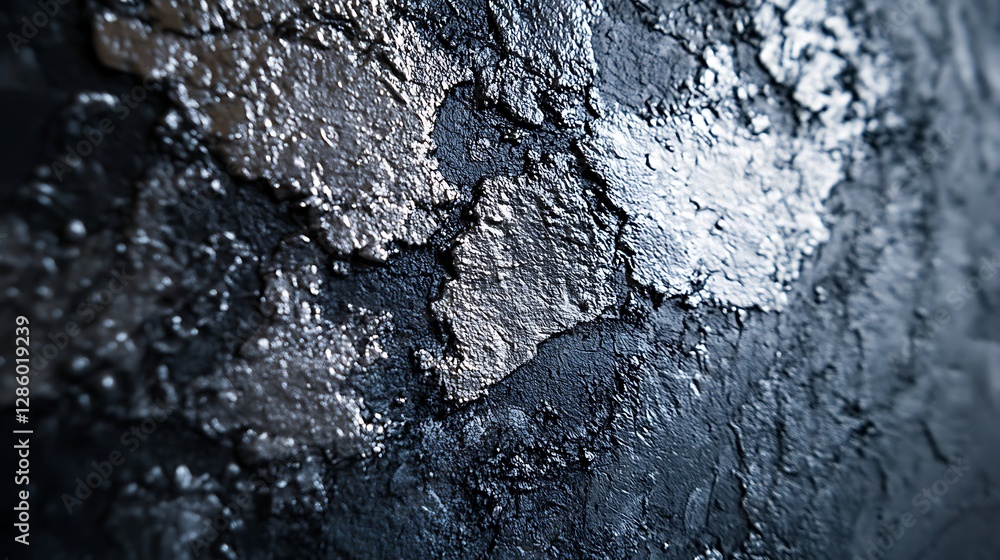 Poster a smooth gradient background blending silver and charcoal with a soft metallic shine for a stylish l