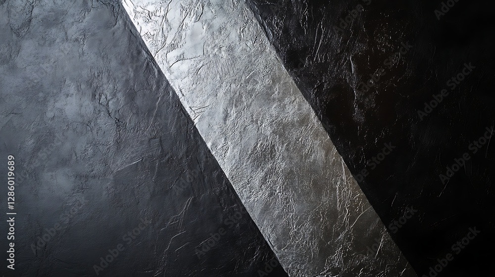 Poster a smooth gradient background blending silver and charcoal with a soft metallic shine for a stylish l