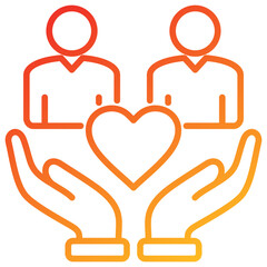 Obraz premium Employee Wellbeing Icon