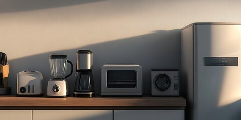 Kitchen Appliances at Dawn