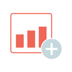 Icon a augmentation, isolated against a clean background.