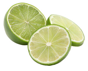 Fresh Lime Slices &ndash; Juicy Green Citrus Fruit for Cooking & Drinks