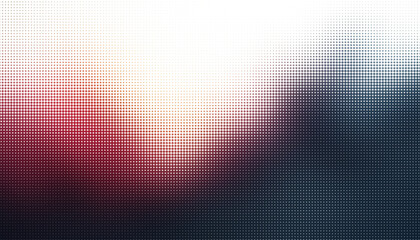 Halftone effect abstract background with stylish dotted elements for trendy graphic design