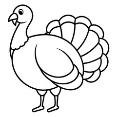 Minimalist Turkey Sketch