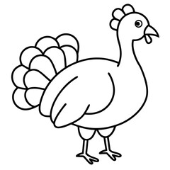 Minimalist Turkey Sketch
