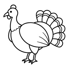 Minimalist Turkey Sketch