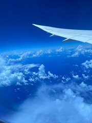 Obraz premium view on the plane