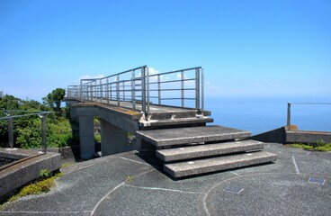 大分県佐伯市　鶴御崎自然公園　展望ブリッジ	