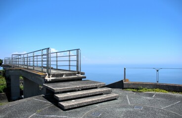 大分県佐伯市　鶴御崎自然公園　展望ブリッジ	
