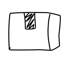 delivery box line style