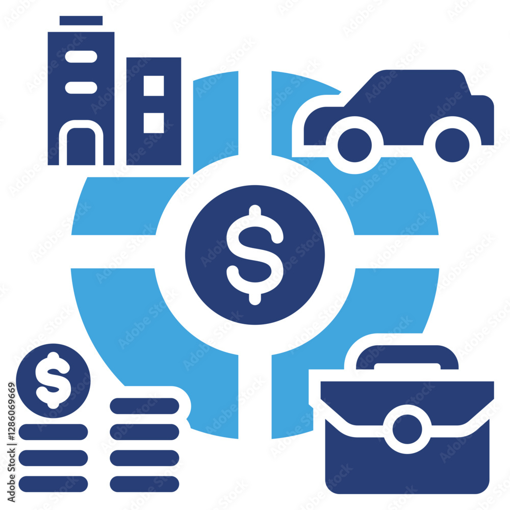 Poster Fixed Asset Icon