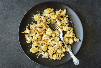 Balsamic & Parmesan Roasted Cauliflower 