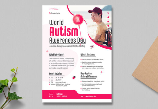 World Autism Awareness Day Event Flyer