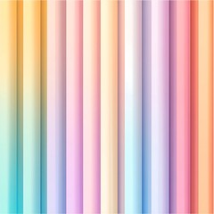Obraz premium Soft Pastel Vertical Stripes Background in Gradient Hues for Modern and Elegant Designs