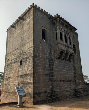 Shivaji Maharaj Birth place architecture at shivneri fort: Junnar-Pune, Maharashtra-India, 11.09.2024