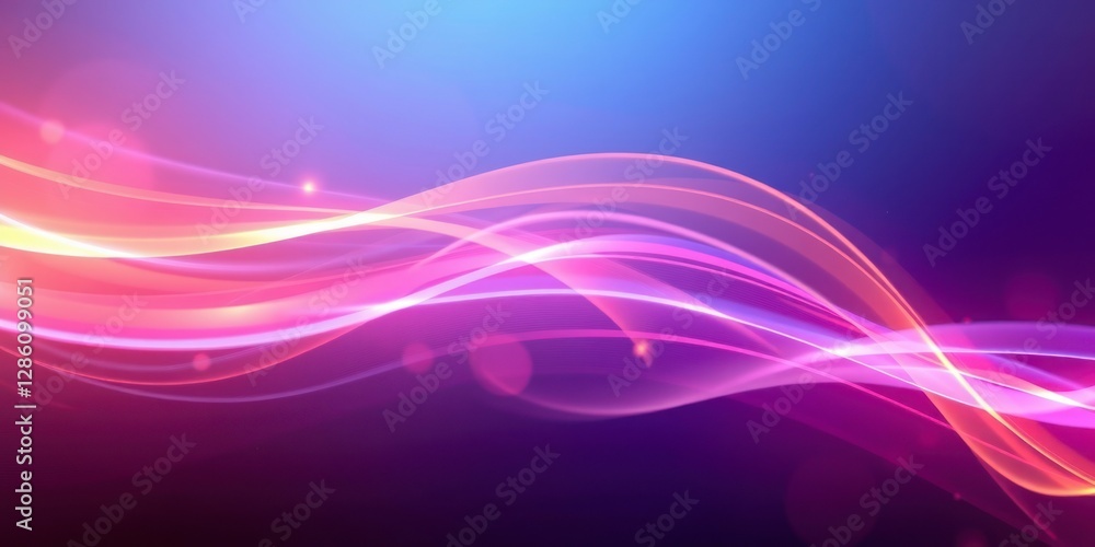 Poster the abstract background uses a gradient color combination