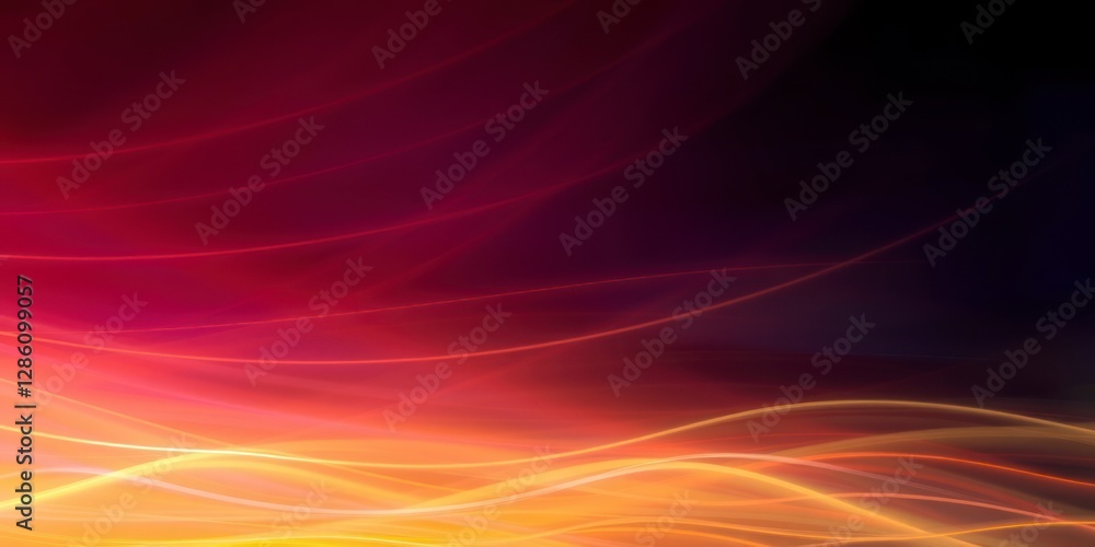 Poster the abstract background uses a gradient color combination
