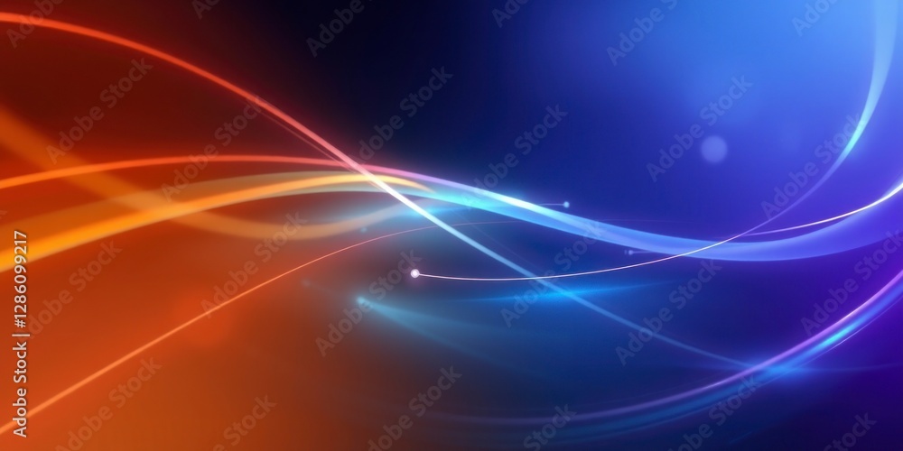 Poster the abstract background uses a gradient color combination