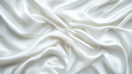 Obraz premium This image captures the allure of deep blue and turquoise knitted fabric, arranged in waves, suggesting comfort and inviting warmth for various creative uses.