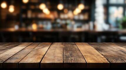 An inviting rustic dining space captured in a blurred perspective with soft lighting that offers a sense of warmth and comfort for diners and gatherings.