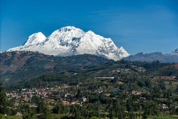 swiss alps in the summer