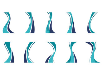 Modern Curved Border Set