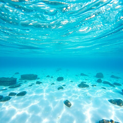 blue water background