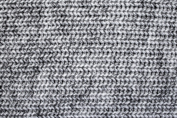 Knitted pullover fabric , soft wool thread pattern, vertical rows