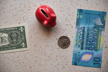 US dollar and Samoan tala