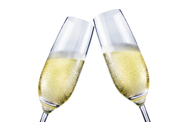champagne glasses