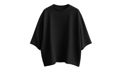 Stylish oversized black top suitable for casual wear in various settings and seasons