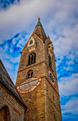 Fototapeta premium church, Bressanone/Brixen, South Tyrol, Italy, Europe, December 2024