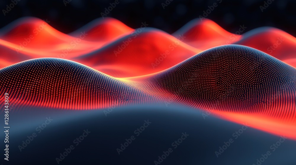 Poster striking red and black abstract background creating a bold and dramatic visual experience for art lo
