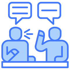 Mentor Blue Icon