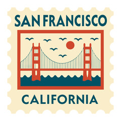 San Francisco Postage Stamp
