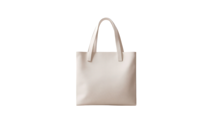 Stylish white tote bag made from durable material suitable for everyday use and various occasions