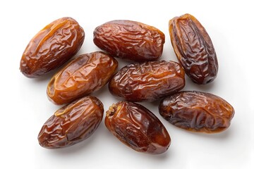 dates isolated on white background