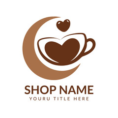 Coffee Cup Logo Template