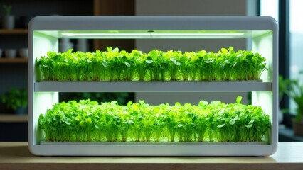 laptop with grass and flowers
