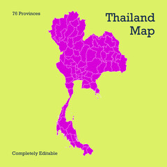 Thailand Map