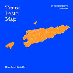 Timor Leste Map