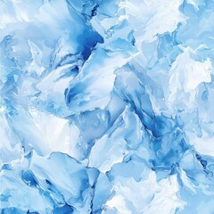 Obraz premium A contemporary design template of a turquoise geode, characterized by an abstract blue watercolor background and a pastel marble ink drawing effect, suitable for wedding invitations or greeting