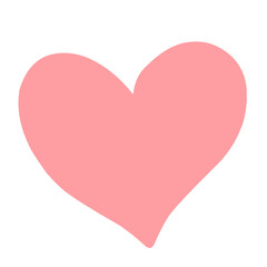 drawn love heart collection