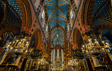 St. Mary's Basilica Krak&oacute;w, Poland
