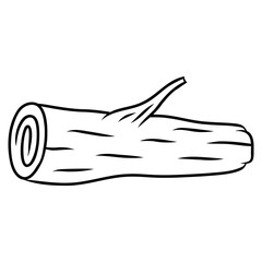 Obraz premium vector illustration of wooden