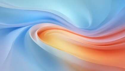 Naklejka premium Abstract Swirling Pastel Fabric Texture