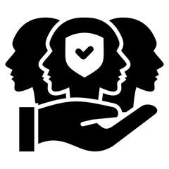 Principles Glyph Icon